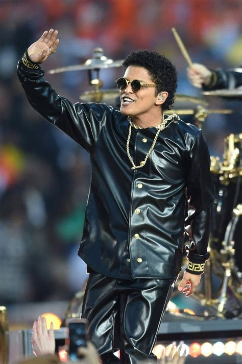 bruno mars versace suit nfl|Bruno Mars super bowl halftime show.